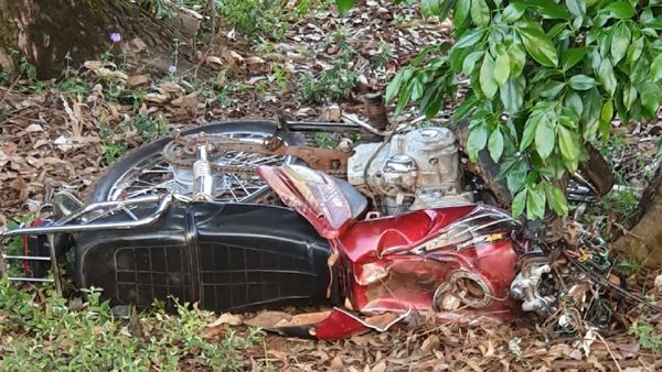 Un motociclista muere tras chocar contra un automóvil en Coronel Bogado