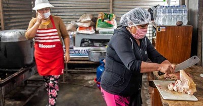 La Nación / Ollas populares protestan contra desecho de alimentos en mercado de Perú