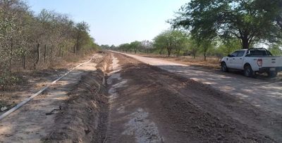 Realizan colocación de cañerías en Urunde’y