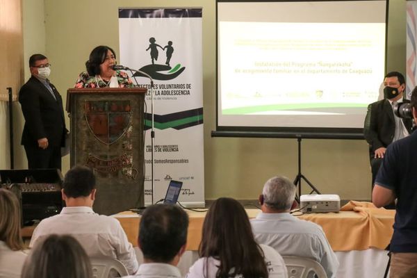 Primer programa departamental de familias acogedoras se lanzó hoy en Caaguazú - Nacionales - ABC Color