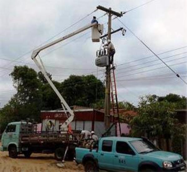 Prometen normalizar el servicio de energía eléctrica en menos de una hora | Ñanduti