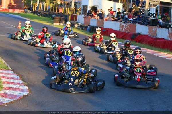 Vibrantes tandas en la sexta cita del karting - Automovilismo - ABC Color