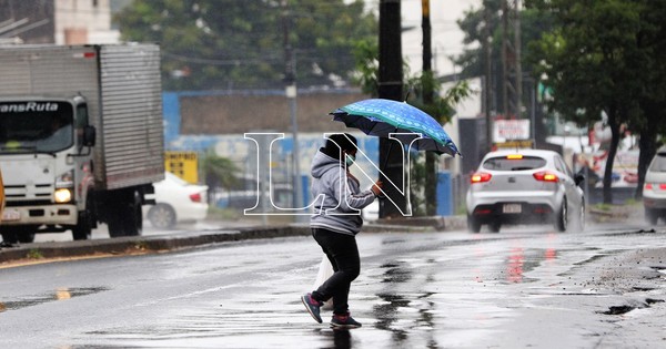 La Nación / Pronostican martes cálido a fresco y lluvias con tormentas