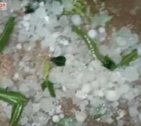 Granizada causa destrozos en varias ciudades de Central - Paraguay.com