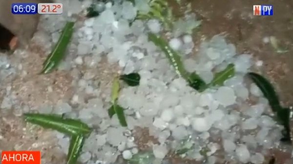 Granizos de gran tamaño provocan destrozos en varias ciudades de Central | Noticias Paraguay