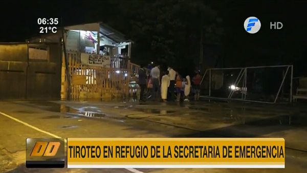 Tiroteo en refugio de Sajonia terminó con un herido