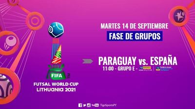 Paraguay se estrena en el Mundial de futsal FIFA