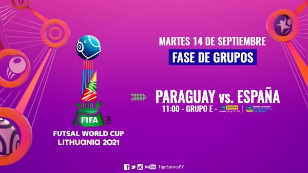 Paraguay se estrena en el Mundial de futsal FIFA