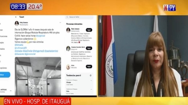 Alentador: Sin pacientes internados por covid en Hospital de Itauguá | Noticias Paraguay