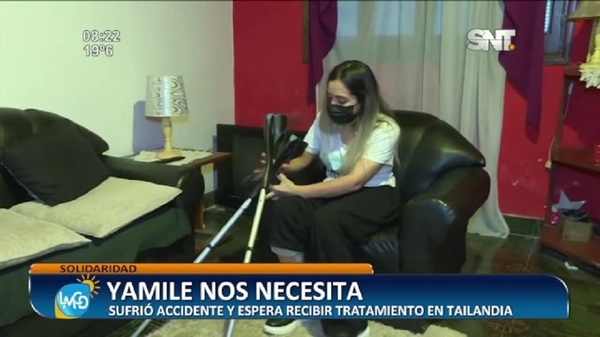 Yamile Estigarribia nos necesita para recibir tratamiento en Tailandia - SNT