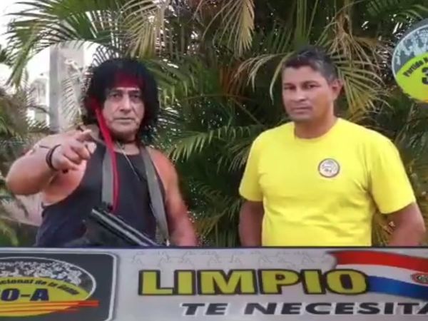 La viral propuesta contra la inseguridad del Peque Benítez, candidato a Intendente de Limpio - Fútbol - ABC Color