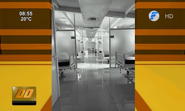 Hospital Nacional sin pacientes Covid después de 1 año y 4 meses | Telefuturo