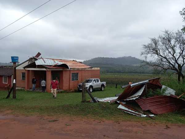 USF DE ALTO VERÁ QUEDÓ DESTRUIDA TRAS EL TEMPORAL DE AYER