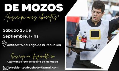 Preparan carrera de mozos