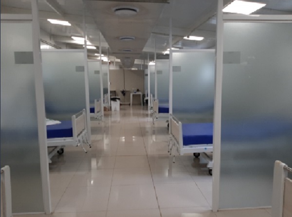 Hospital Nacional no tiene internados por Covid-19 en salas normales
