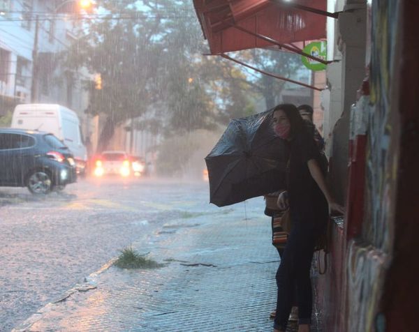 Lluvias y vientos tendrán segunda vuelta en cuatro departamentos - Nacionales - ABC Color