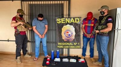 Incautan cocaína en un depósito, la droga estaba oculta en un motor viejo en PJC