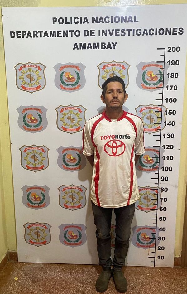 Capturan a un hombre que habría asesinado a su exsuegro - Nacionales - ABC Color