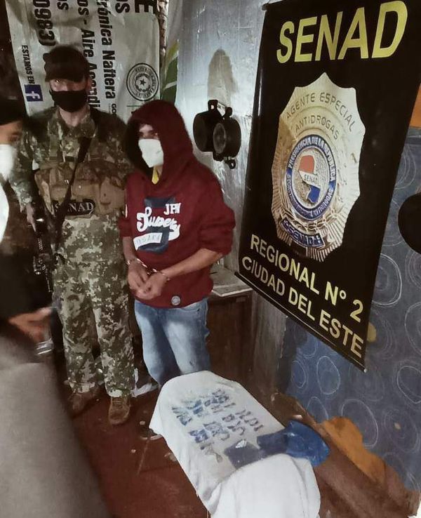 Detienen a yuyero con varias dosis de crack - ABC en el Este - ABC Color