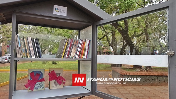HABILITAN “BIBLIOTECA CALLEJERA” EN ENCARNACIÓN.