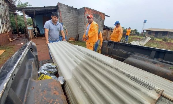 Comuna de Santa Rita brinda asistencia tras temporal