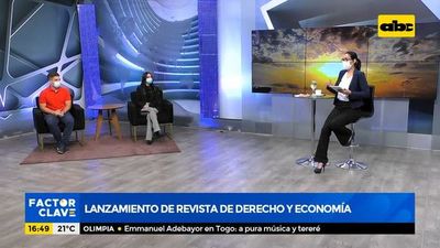 Lanzamiento de revista de derecho y economía - Factor Clave - ABC Color