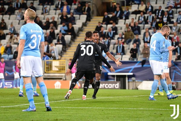 La Juventus recupera la sonrisa con goleada ante el Malmö en Champions