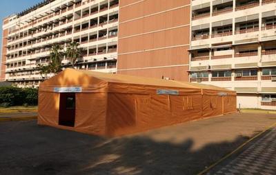 IPS: SEN retirará carpa tras descenso de casos de coronavirus