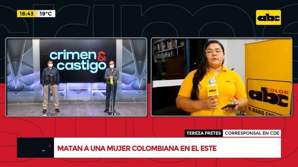 Matan a puñaladas a una mujer en CDE - Crimen y castigo - ABC Color