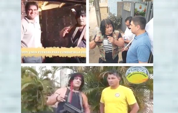Crónica / Apareció “Rambo” y “eStallone” las redes