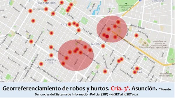 Con mayor presencia policial en zonas rojas buscan prevenir robos