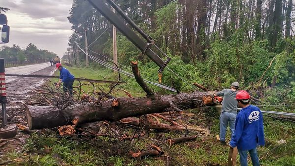 Fuerte tormenta destruyó viviendas y cultivos en Itapúa y Alto Paraná