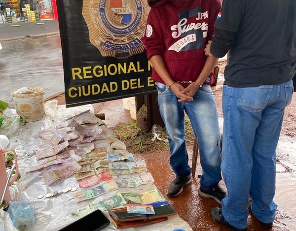 «Yuyero Veloz» cae por comercializar drogas en su puesto de tereré, en Área 3 – Diario TNPRESS