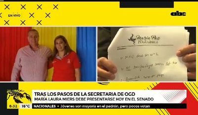 Planillera de OGD sigue evitando el trabajo y esta vez intenta justificar ausencias con reposos - Nacionales - ABC Color