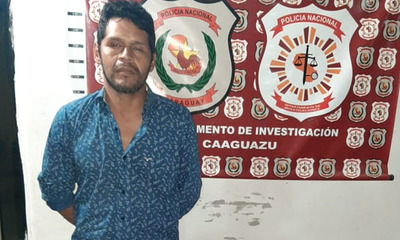 Detienen a prófugo con cinco órdenes de captura en Coronel Oviedo - OviedoPress