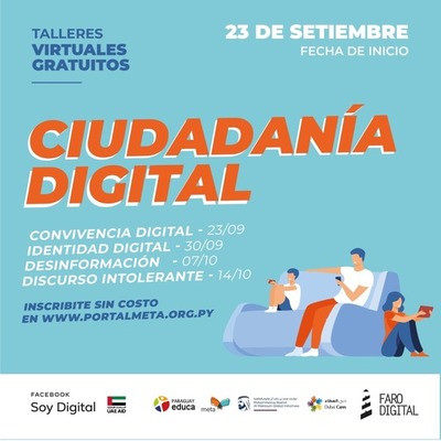 Ofrecen talleres virtuales gratuitos sobre ciudadanía digital - .::Agencia IP::.