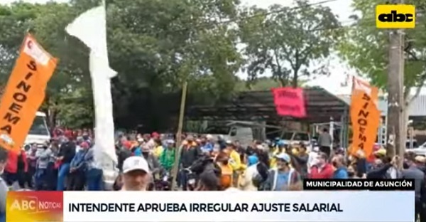 Intendente de Asunción aprueba millonario presupuesto para aumentos salariales