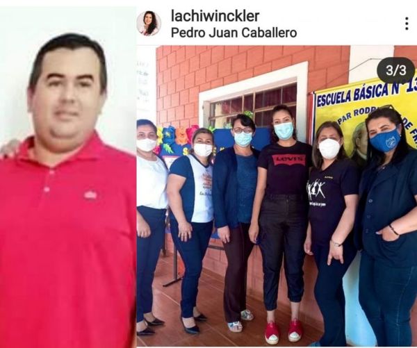 "Colorados hacen proselitismo político tranquilamente en escuelas de Pedro Juan Caballero"