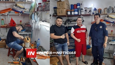 INTERNOS DONAN TERMOS FORRADOS A BOMBEROS.