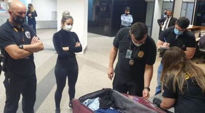 Imputan a mujer que pretendía viajar a España con carga de cocaína en su maleta