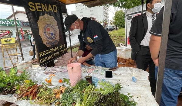 Imputan a vendedor de yuyos, anexo “microtraficante” - Noticiero Paraguay