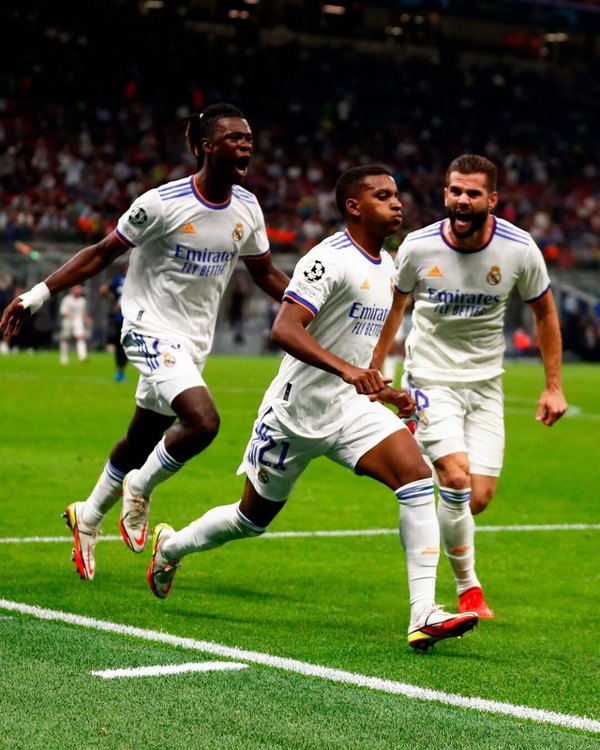 Courtois y Rodrygo lideran el triunfo del Real Madrid ante el Inter