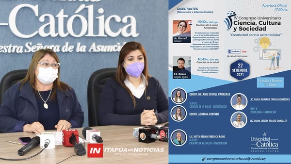 INVITAN A PARTICIPAR DEL IV CONGRESO UNIVERSITARIO EN CIENCIA, CULTURA Y SOCIEDAD.
