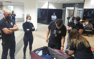 Mujer que pretendía llevar cocaína en su maleta a España fue imputada