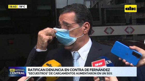 Ratifican denuncia en contra de Fernández - ABC Noticias - ABC Color