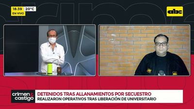 Detenidos tras allanamientos por secuestro - Crimen y castigo - ABC Color