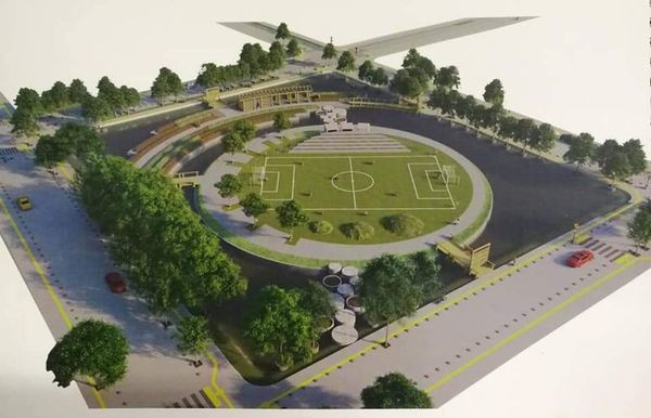 Con proyecto de plaza ecológica buscan solucionar inundaciones en Hernandarias - ABC en el Este - ABC Color