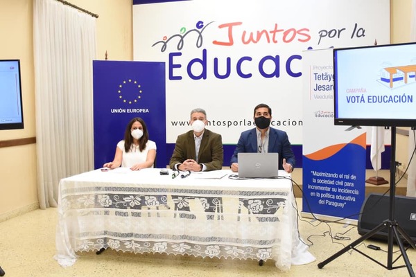 Lanzan campaña 'Votá Educación' con miras a las elecciones