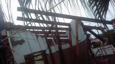 Derrumbe en Villa Elisa afecta a candidato y salpica a intendente