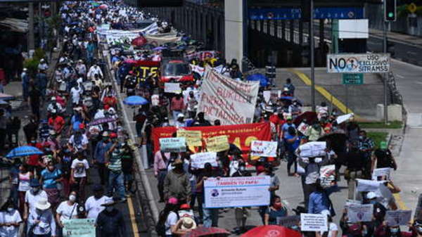 Masivas manifestaciones contra Nayib Bukele en El Salvador - .::Agencia IP::.
